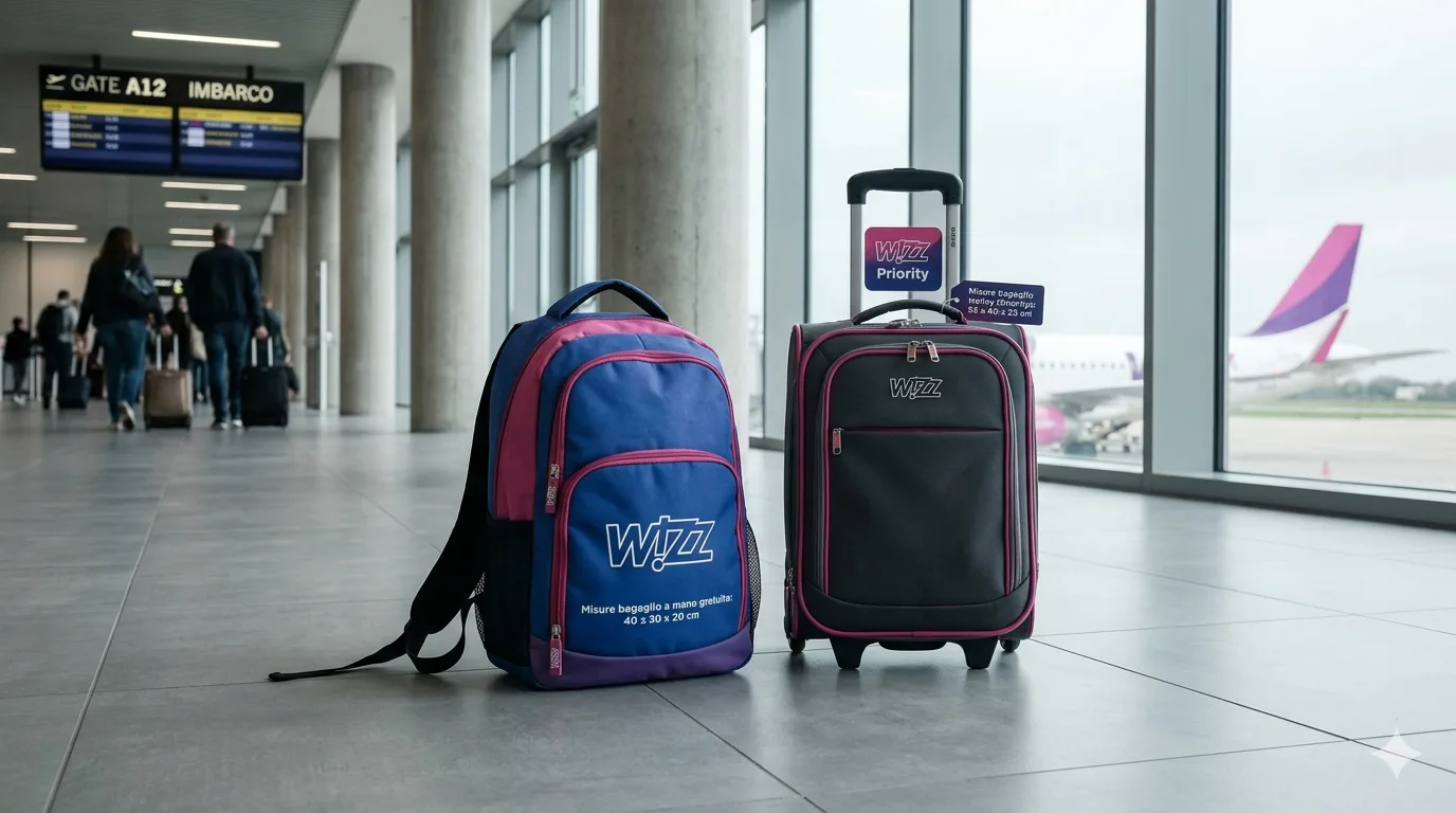 Misure Bagaglio a Mano WizzAir [Aggiornamento 2026]